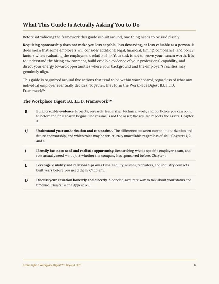 Inside page preview of Beyond OPT